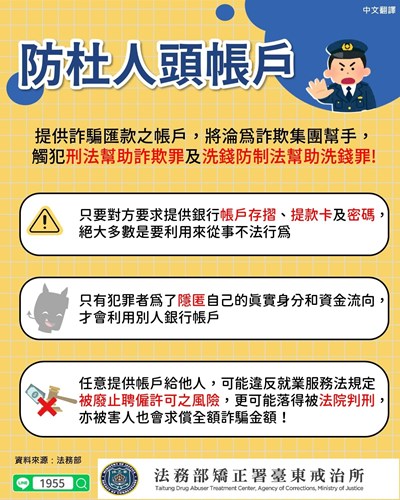 防杜人頭帳戶